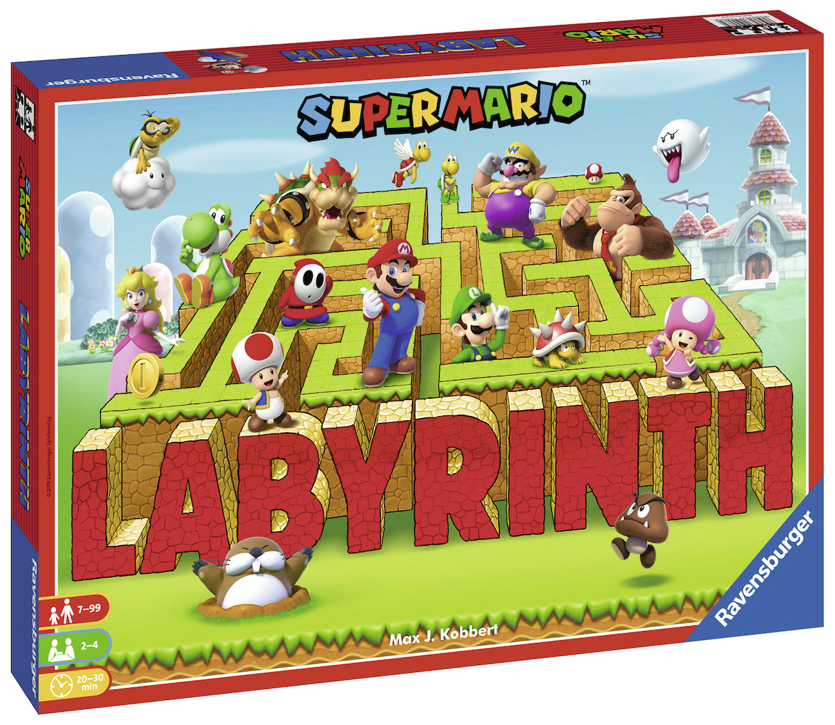 Ravensburger - Das verrückte Labyrinth – Super Mario