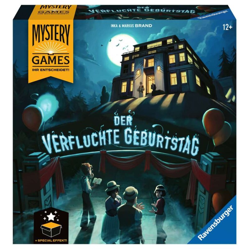 Mystery Games – Der verfluchte Geburtstag - DE - Pegasus