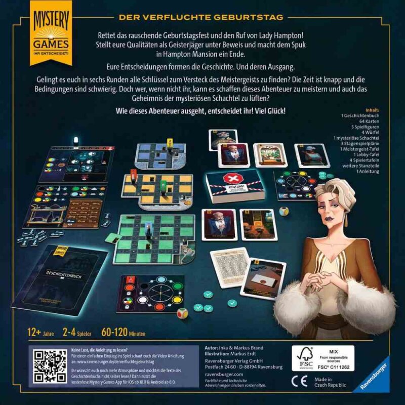 Mystery Games – Der verfluchte Geburtstag - DE - Pegasus