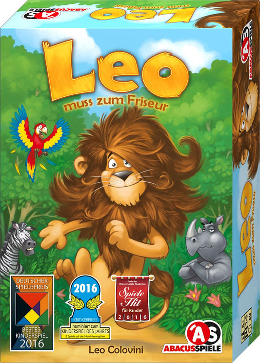 Abacus Spiele - Leo muss zum Friseur *Nominiert Kinderspiel des Jahres 2016*