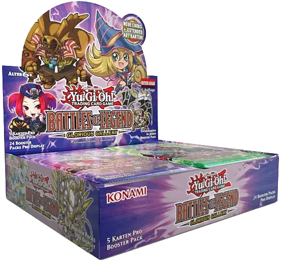 Yu-Gi-Oh! - Battles of Legend: Glorious Gallery - Booster-Display (24 Booster) 1. Auflage - deutsch