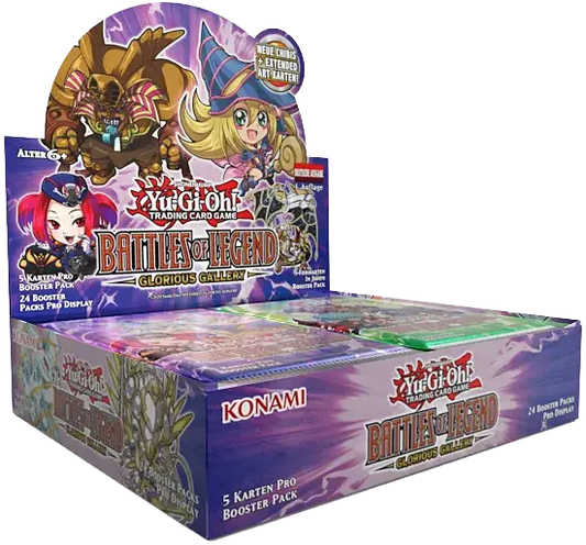 Yu-Gi-Oh! - Battles of Legend: Glorious Gallery - Booster-Display (24 Booster) 1. Auflage - deutsch