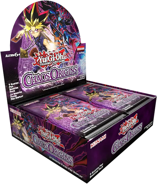 Yu-Gi-Oh! TCG - Chaos Origins - Booster-Display (24 Booster) 1. Auflage - deutsch