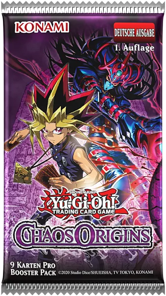 Yu-Gi-Oh! TCG - Chaos Origins - Booster 1. Auflage - deutsch