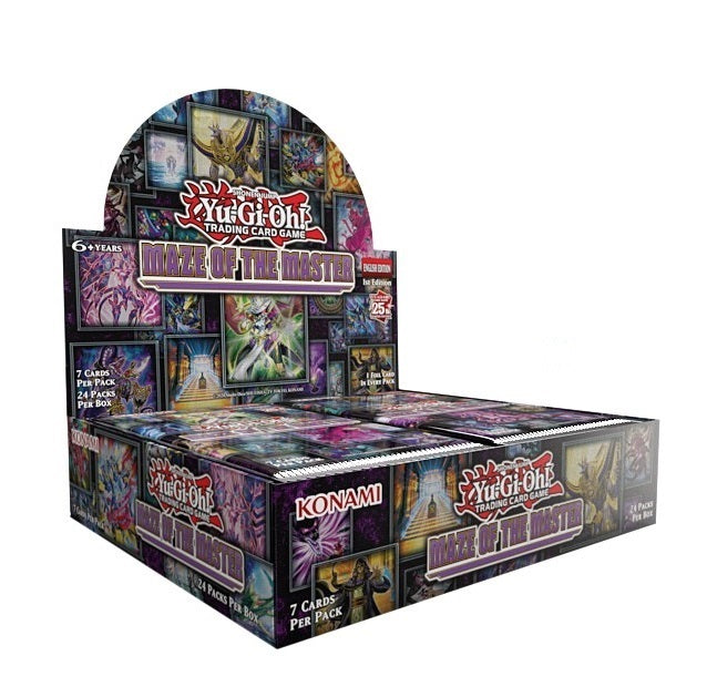 Yu-Gi-Oh! TCG - Maze of the Master - Booster-Display (24 Booster) 1. Auflage - deutsch