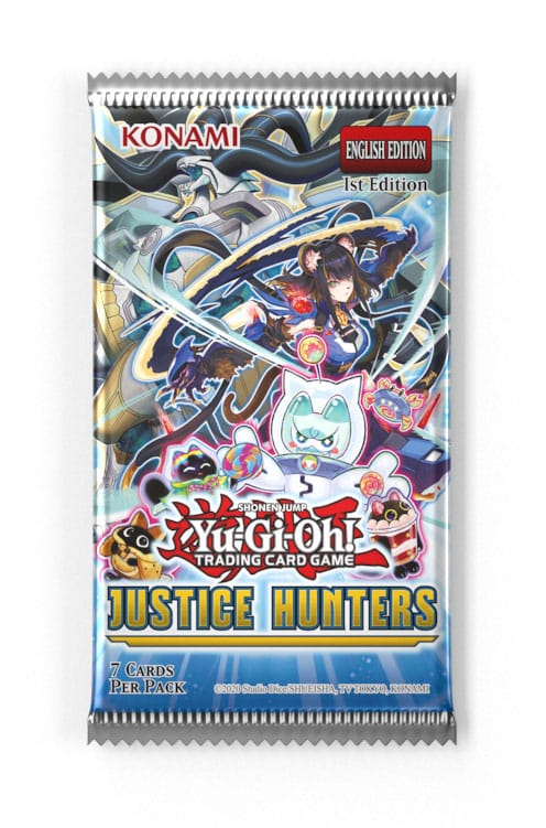 Yu-Gi-Oh! TCG - Justice Hunters Booster (1 Booster) 1. Auflage - englisch