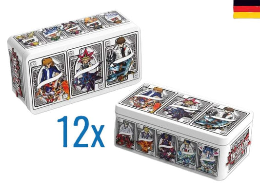 Yu-Gi-Oh! TCG - 2025 Mega-Pack Tin Display (12 Tins) - deutsch