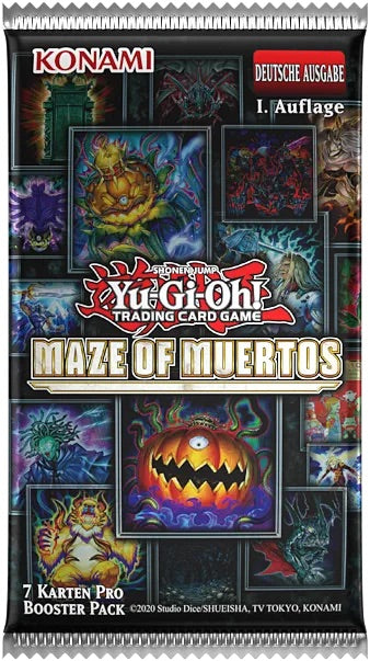 Yu-Gi-Oh! - Maze of Muertos - Booster 1. Auflage - deutsch