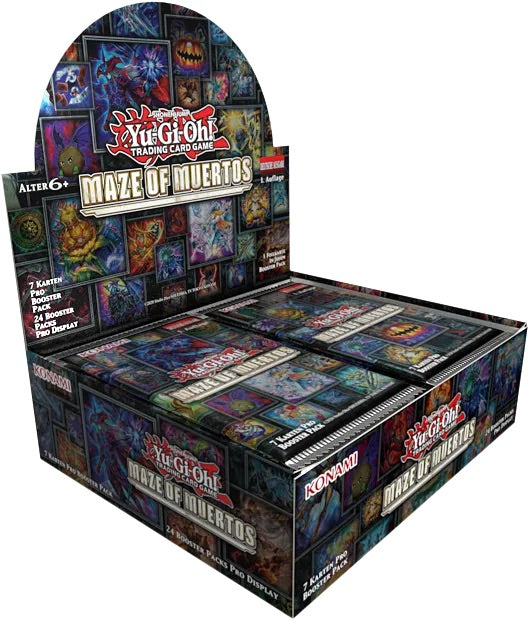 Yu-Gi-Oh! - Maze of Muertos - Booster-Display (24 Booster) 1. Auflage - deutsch