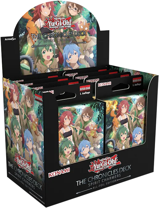 Yu-Gi-Oh! TCG - The Chronicles Deck: Spirit Charmers - Deck-Display (8 Einzeldecks) 1. Auflage - deutsch
