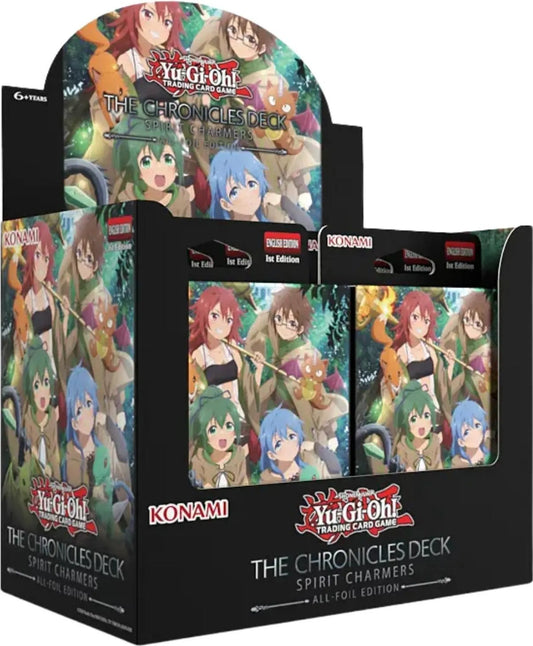 Yu-Gi-Oh! TCG - The Chronicles Deck: Spirit Charmers - Deck-Display (8 Einzeldecks) 1. Auflage - englisch