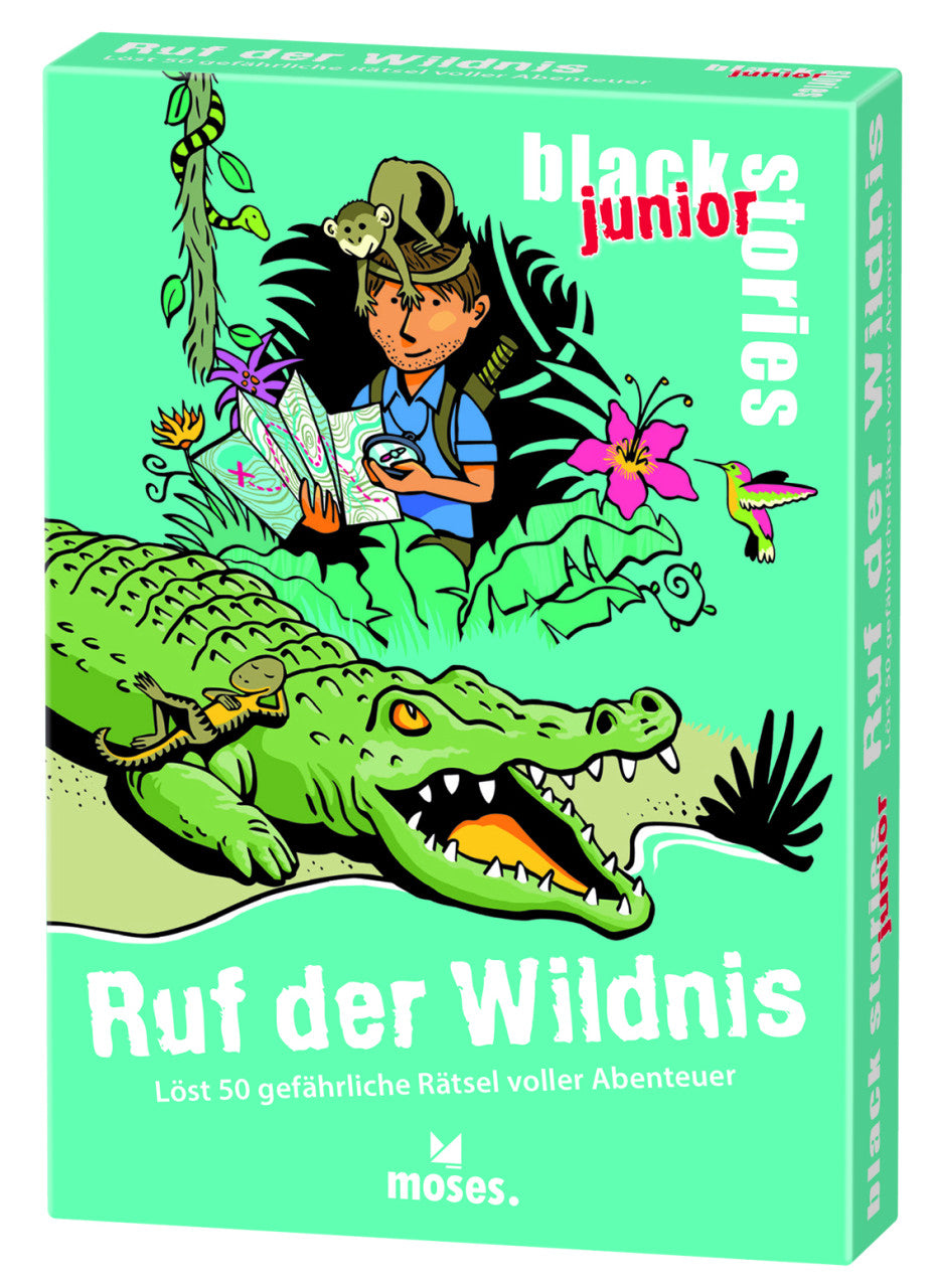 moses. - black stories Junior – Ruf der Wildnis