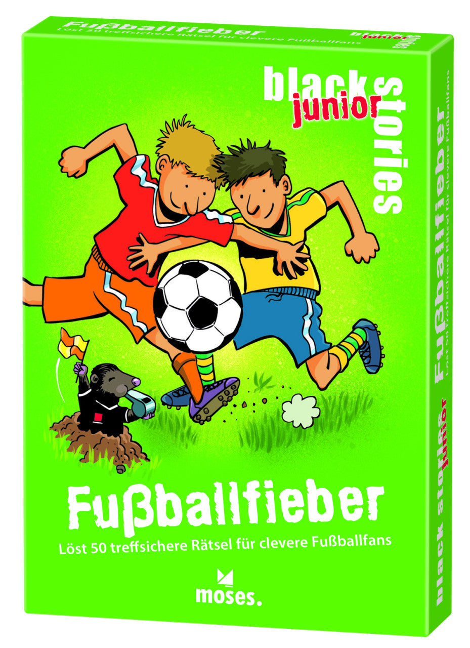moses. - black stories Junior – Fußballfieber