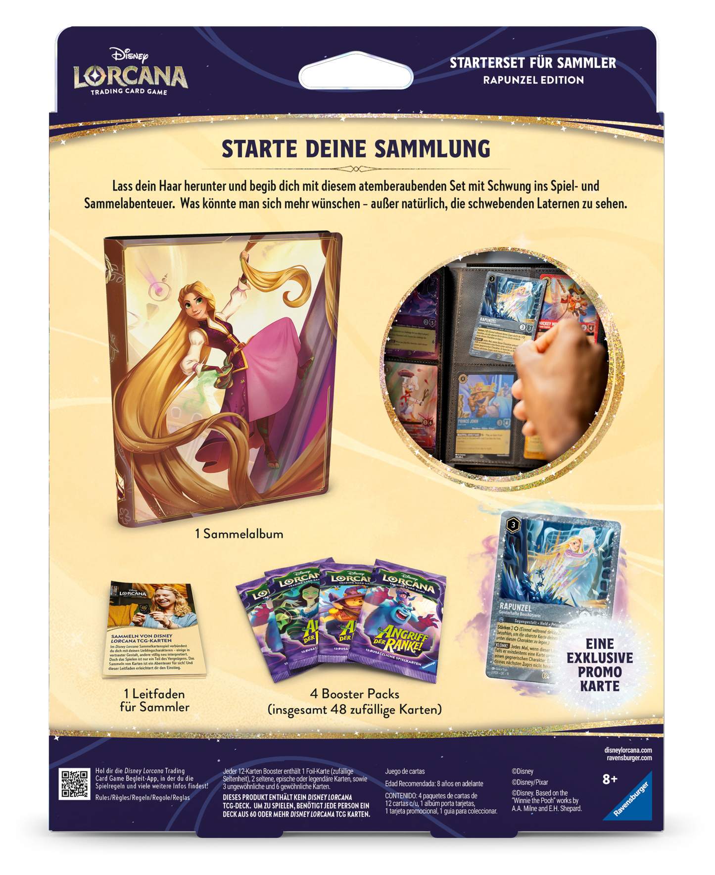 Disney Lorana TCG - Starterset Für Sammler Rapunzel - DE - jetzt vorbestellen!