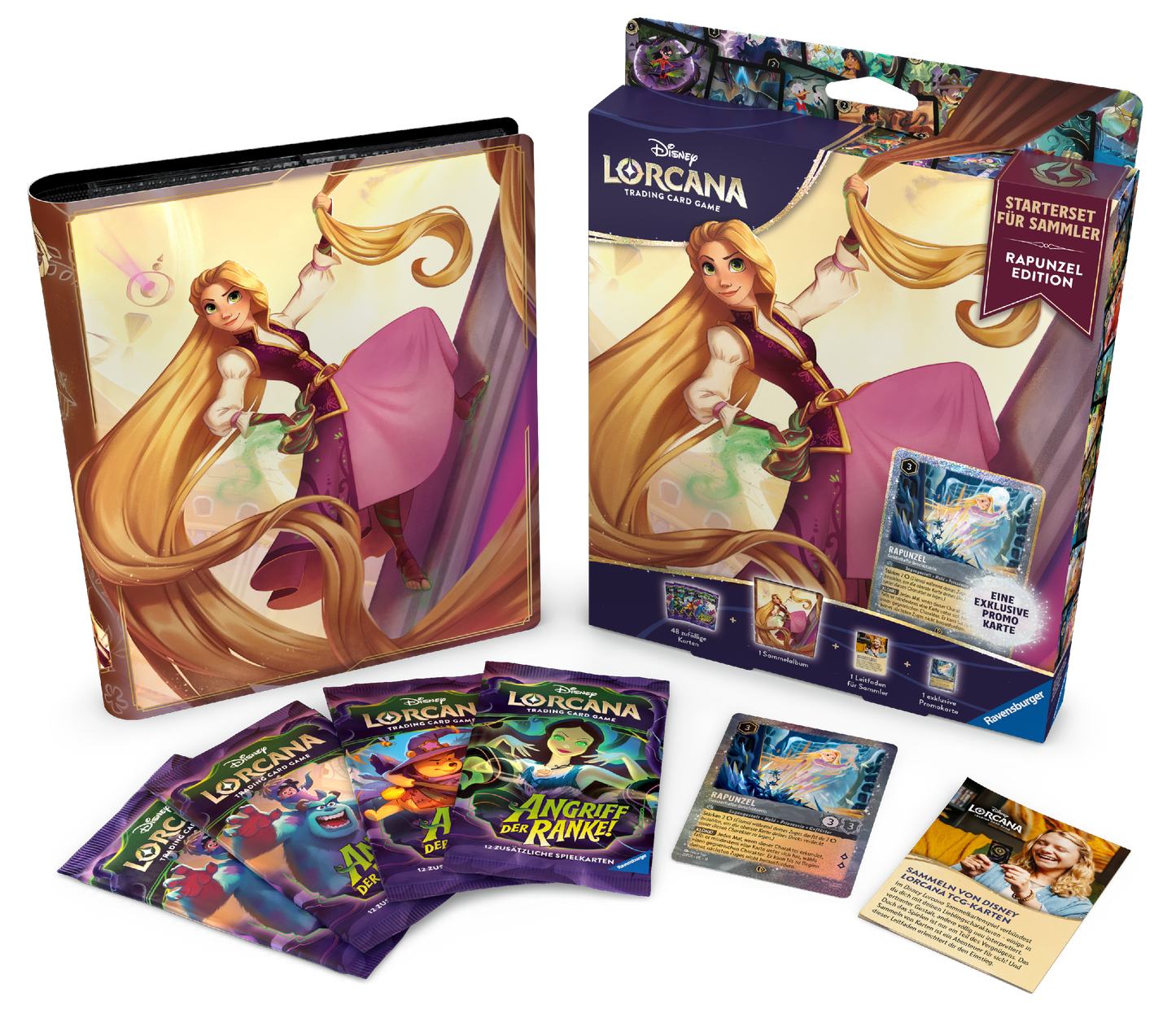 Disney Lorana TCG - Starterset Für Sammler Rapunzel - DE - jetzt vorbestellen!