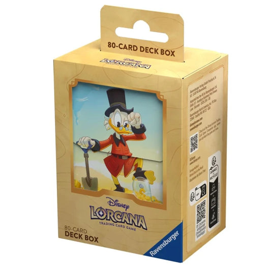 Disney Lorcana TCG - Die Tintenlande - Deck Box Dagobert Duck