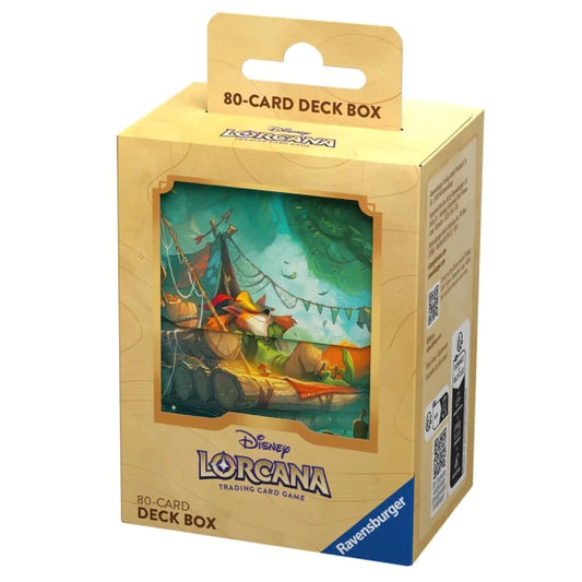 Disney Lorcana TCG - Die Tintenlande - Deck Box Robin Hood