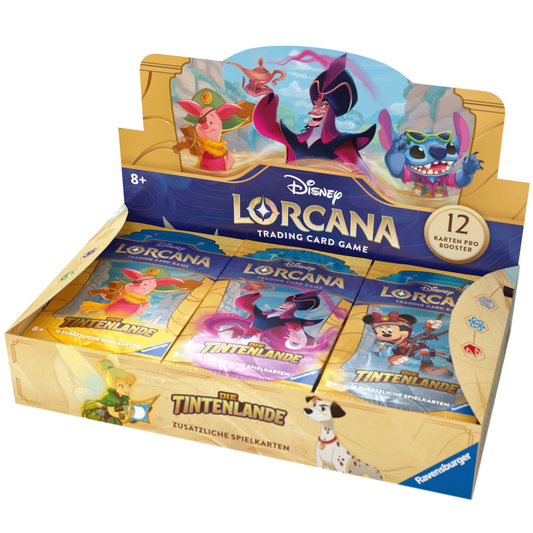 Disney Lorcana TCG - Tintenlande - Display mit 24 Booster Packs (Deutsch)