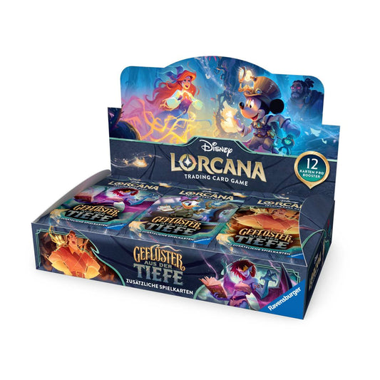 Disney Lorcana TCG - Geflüster aus der Tiefe - Booster Display (24 Booster) - DE - Early-Bird-Angebot!