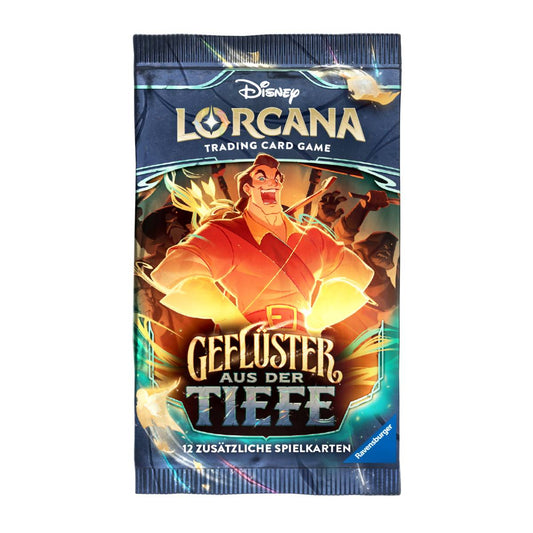Disney Lorcana TCG - Geflüster aus der Tiefe - Booster (1 Booster) - DE