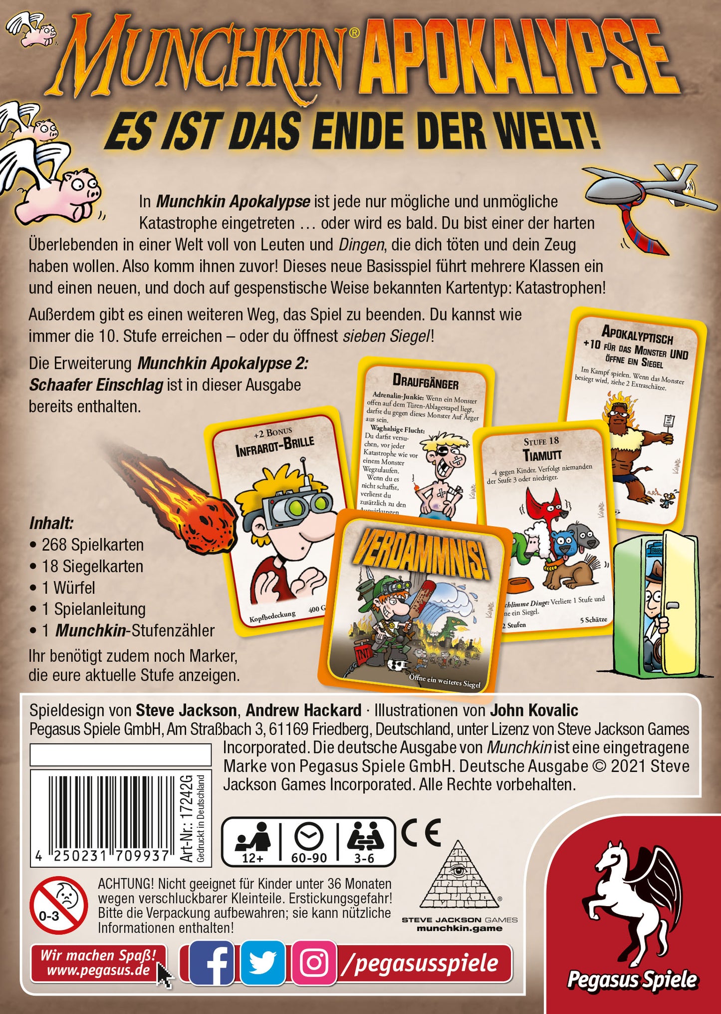 Munchkin Apokalypse 1+2 - DE