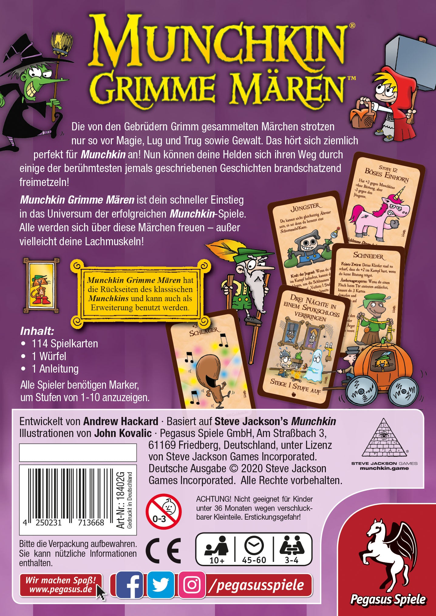 Munchkin Grimme Mären - DE