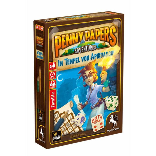 Penny Papers Adventures: Im Tempel von Apikhabou - DE - Pegasus