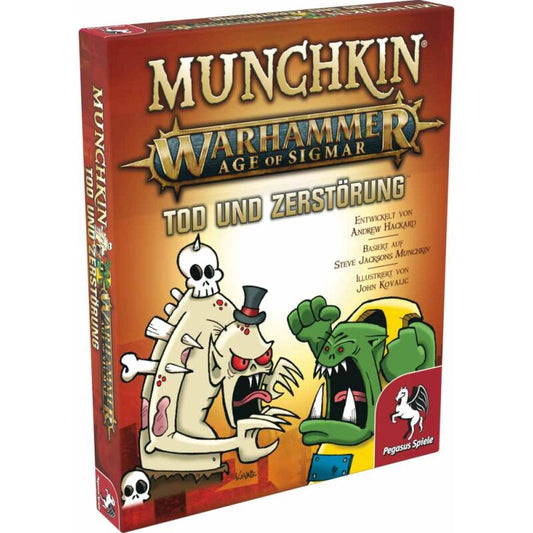Munchkin Warhammer: Age of Sigmar - Tod und Zerstörung - DE - Pegasus