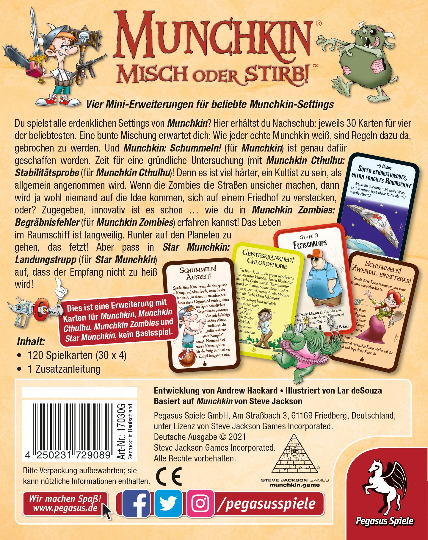Munchkin: Misch oder stirb! - DE