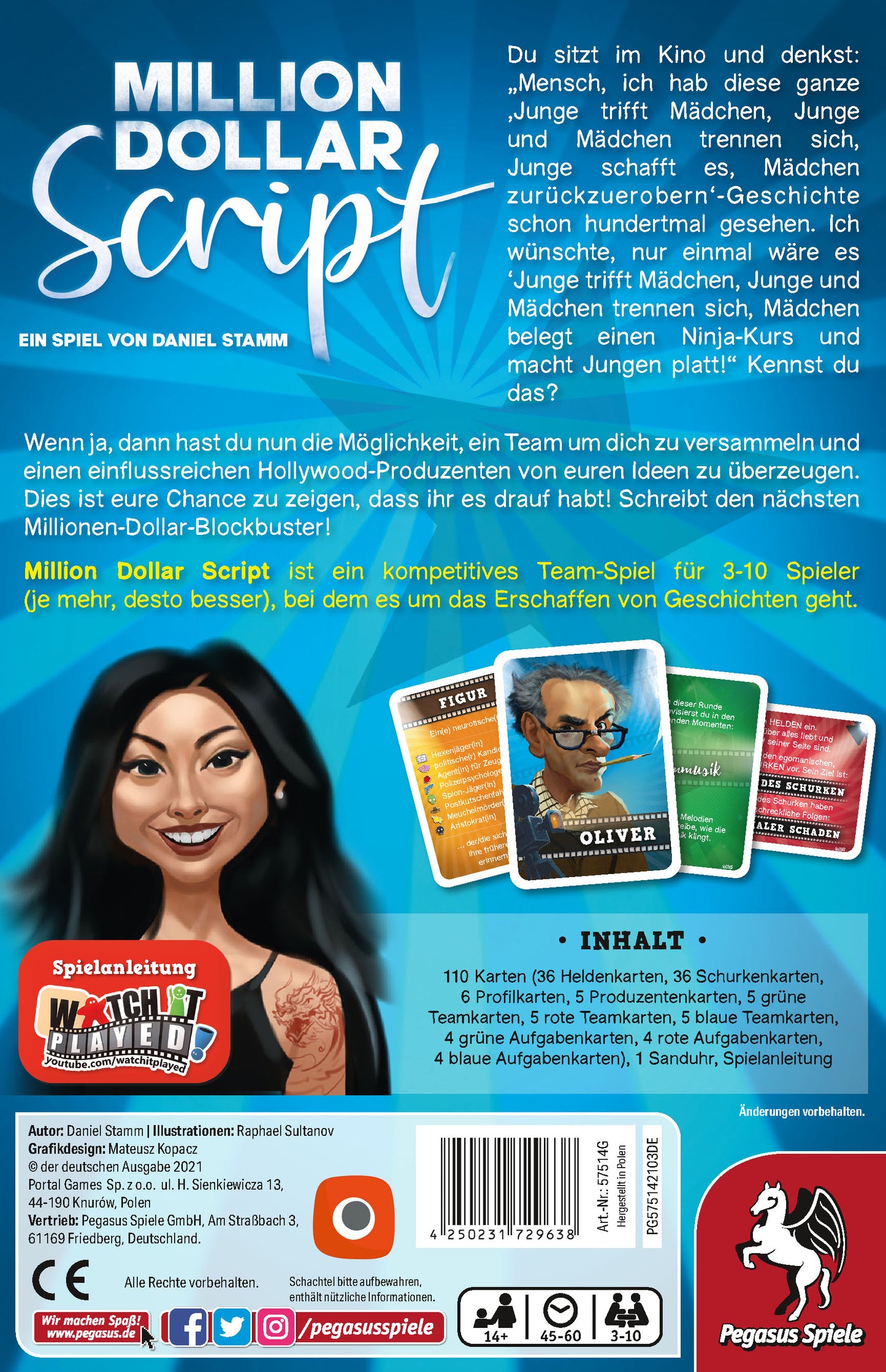 Million Dollar Script (Portal Games) - DE