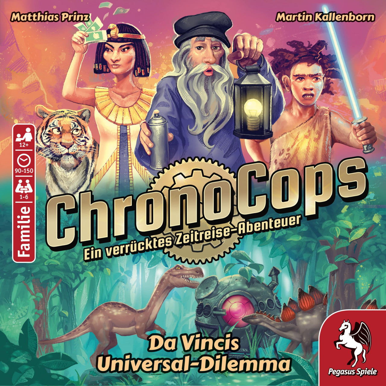 Pegasus - ChronoCops: Da Vincis Universal-Dilemma