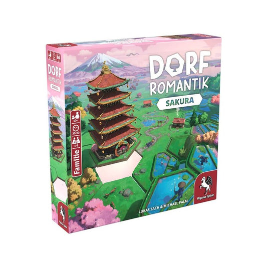 Dorfromantik – Sakura - 1-5 Spieler ab 10+ Jahren - DE - Pegasus
