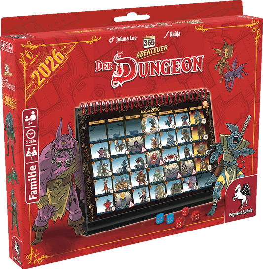 365 Abenteuer – Der Dungeon [Edition 2026] - DE