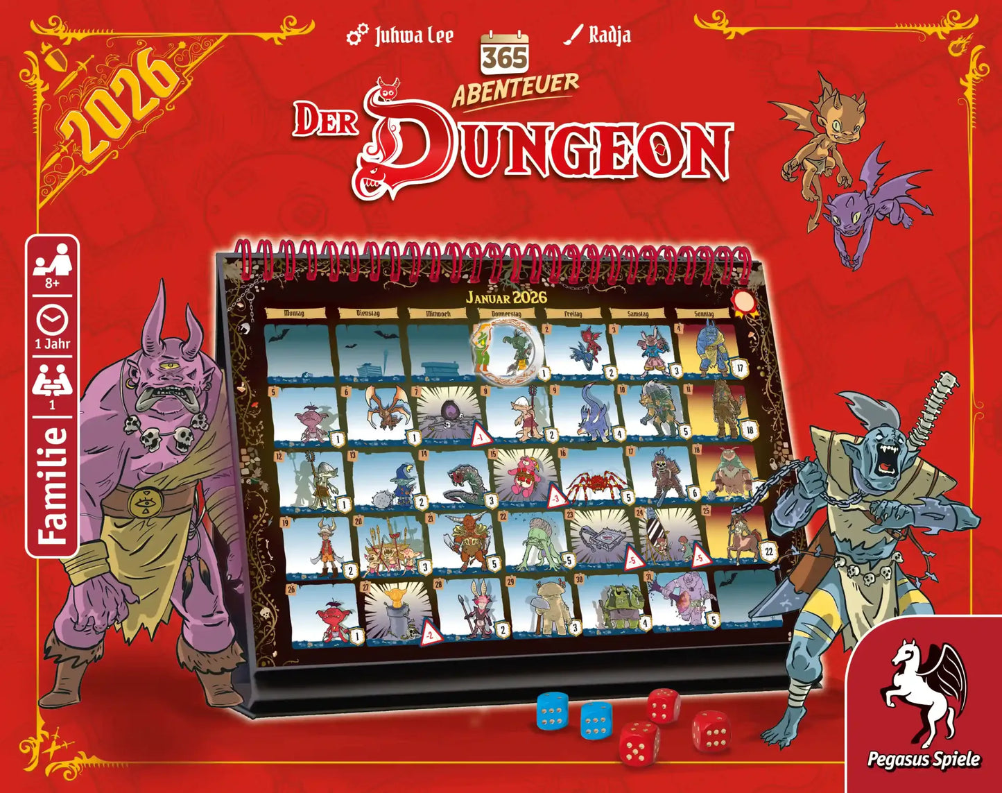 365 Abenteuer – Der Dungeon [Edition 2026] - DE