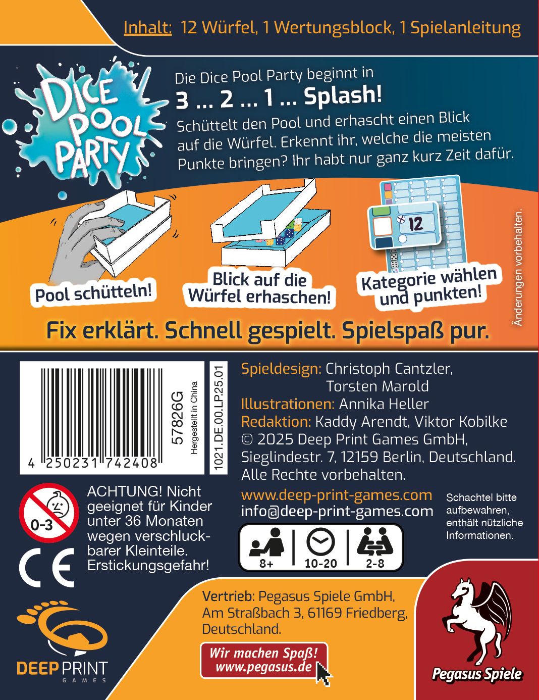 Dice Pool Party - DE