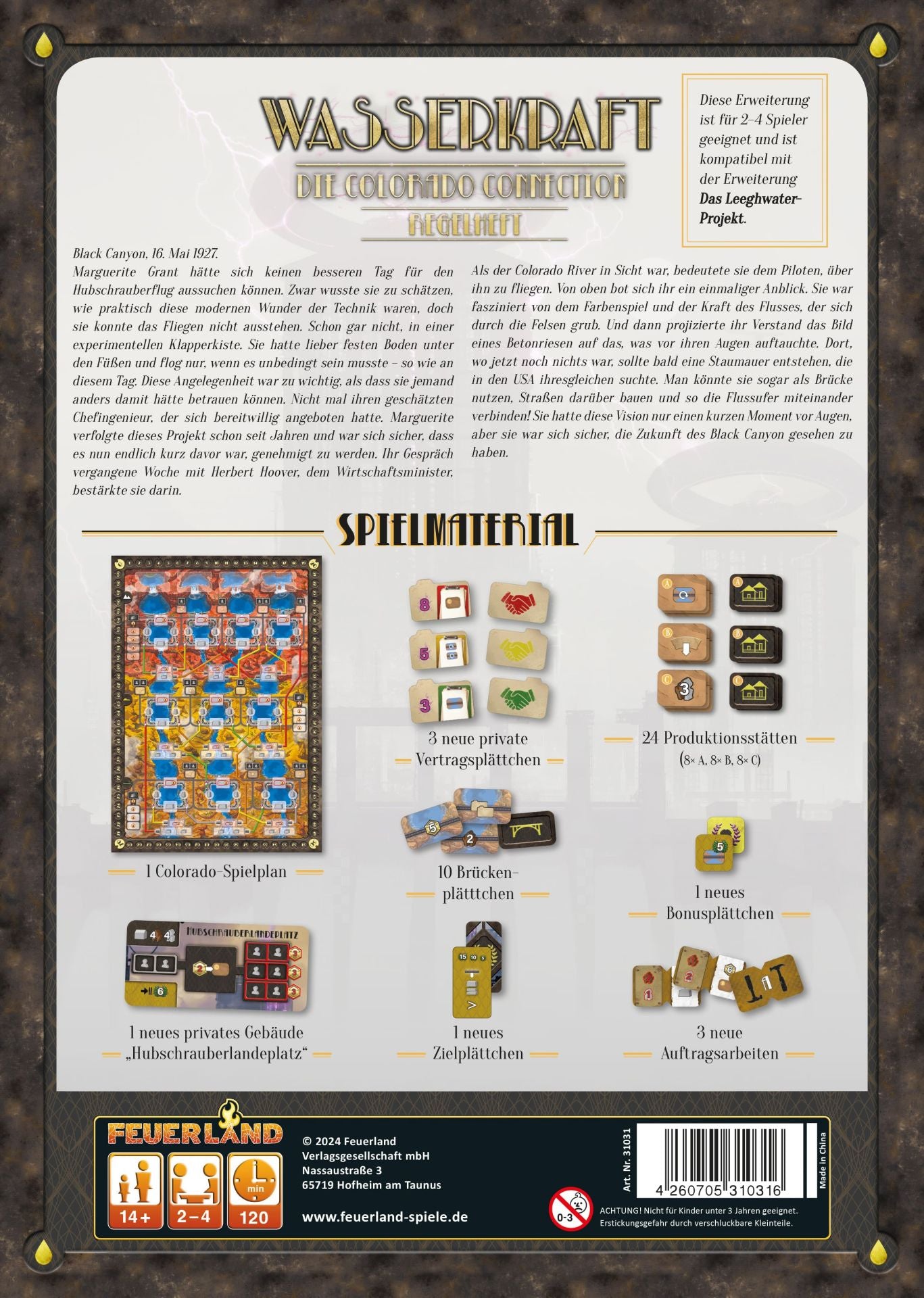 Feuerland - Wasserkraft: Colorado Connection [Erweiterung]