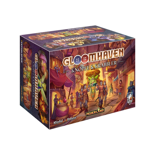 Feuerland - Gloomhaven - Knöpfe & Krabbler