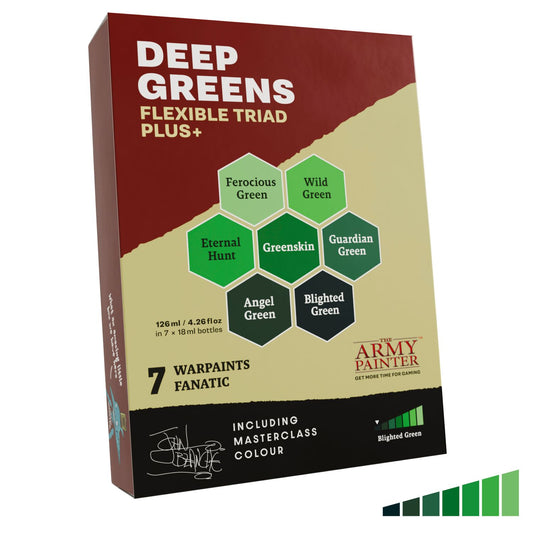 Army Painter – Deep Greens Flexible Triad Plus