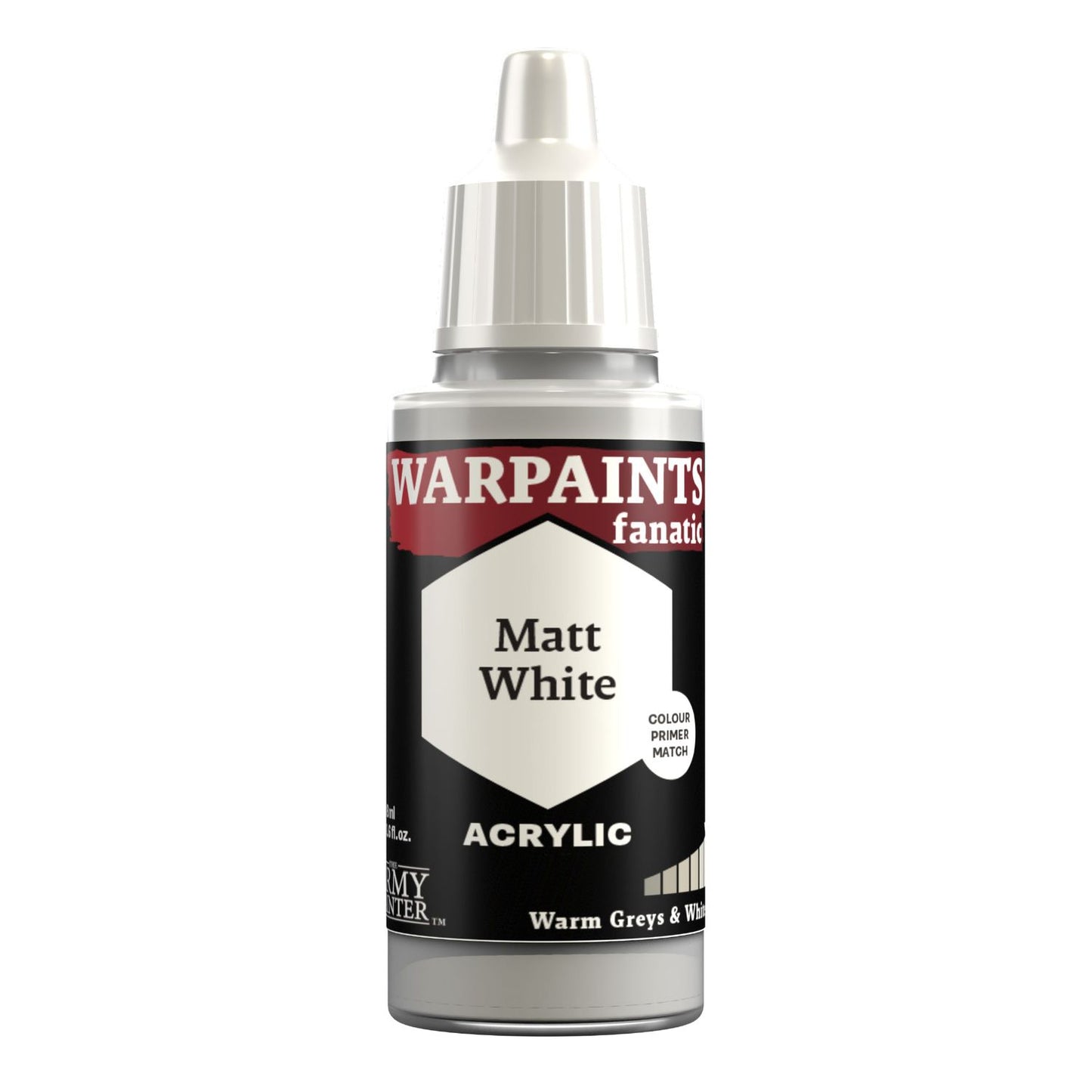 Army Painter Warpaints Fanatic: Matt White