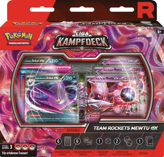 Pokemon PKM Liga-Kampfdeck Team Rockets Mewtu
