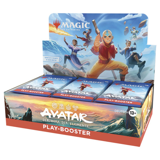 Magic the Gathering - Avatar: Herr der Elemente - Play-Booster-Display (30 Play-Booster) - deutsch