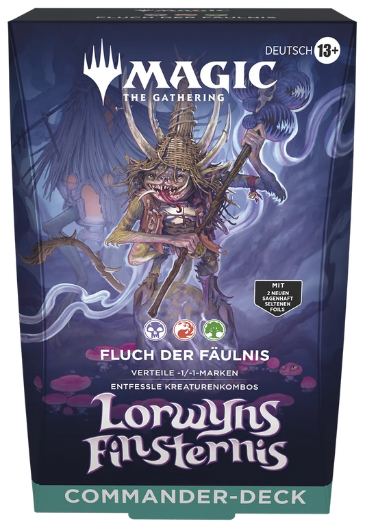 Magic the Gathering - Lorwyns Finsternis - Commander-Deck Fluch der Fäulnis - deutsch