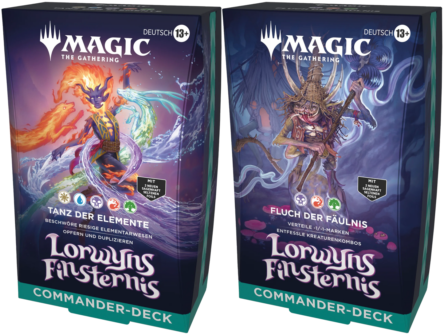 Magic the Gathering - Lorwyns Finsternis - Commander-Deck-Set - deutsch