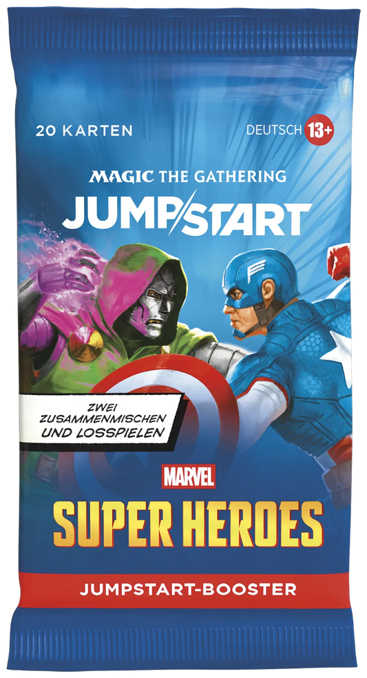 Magic: the Gathering - Marvel Super Heroes - Jumpstart-Booster (1 Booster) - deutsch