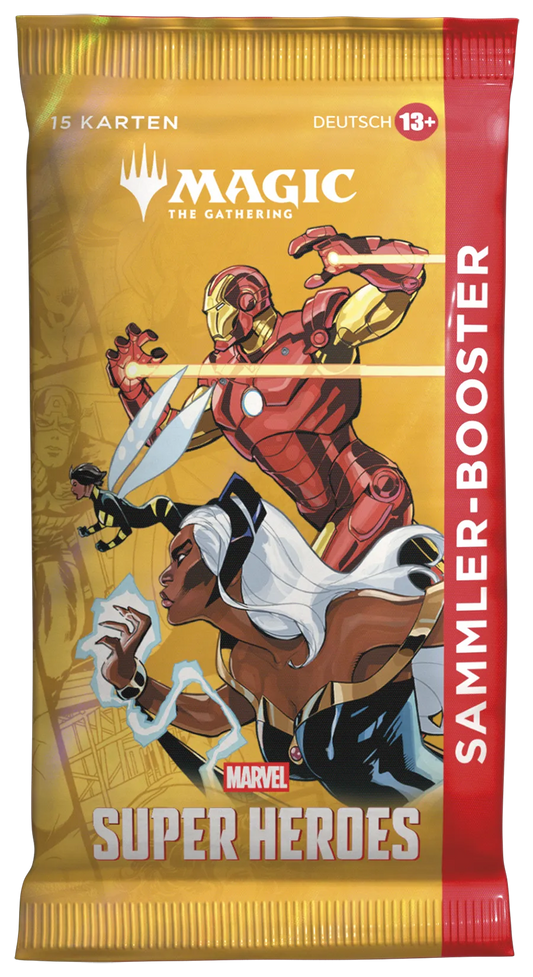 Magic: the Gathering - Marvel Super Heroes - Sammler-Booster (1 Booster) - deutsch
