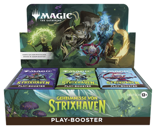Magic the Gathering - Geheimnisse von Strixhaven - Play-Booster-Display (30 Play-Booster) - deutsch