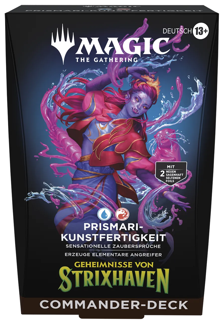 Magic the Gathering - Geheimnisse von Strixhaven - Commander-Deck Prismari-Kunstfertigkeit - deutsch