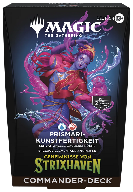 Magic the Gathering - Geheimnisse von Strixhaven - Commander-Deck Prismari-Kunstfertigkeit - deutsch
