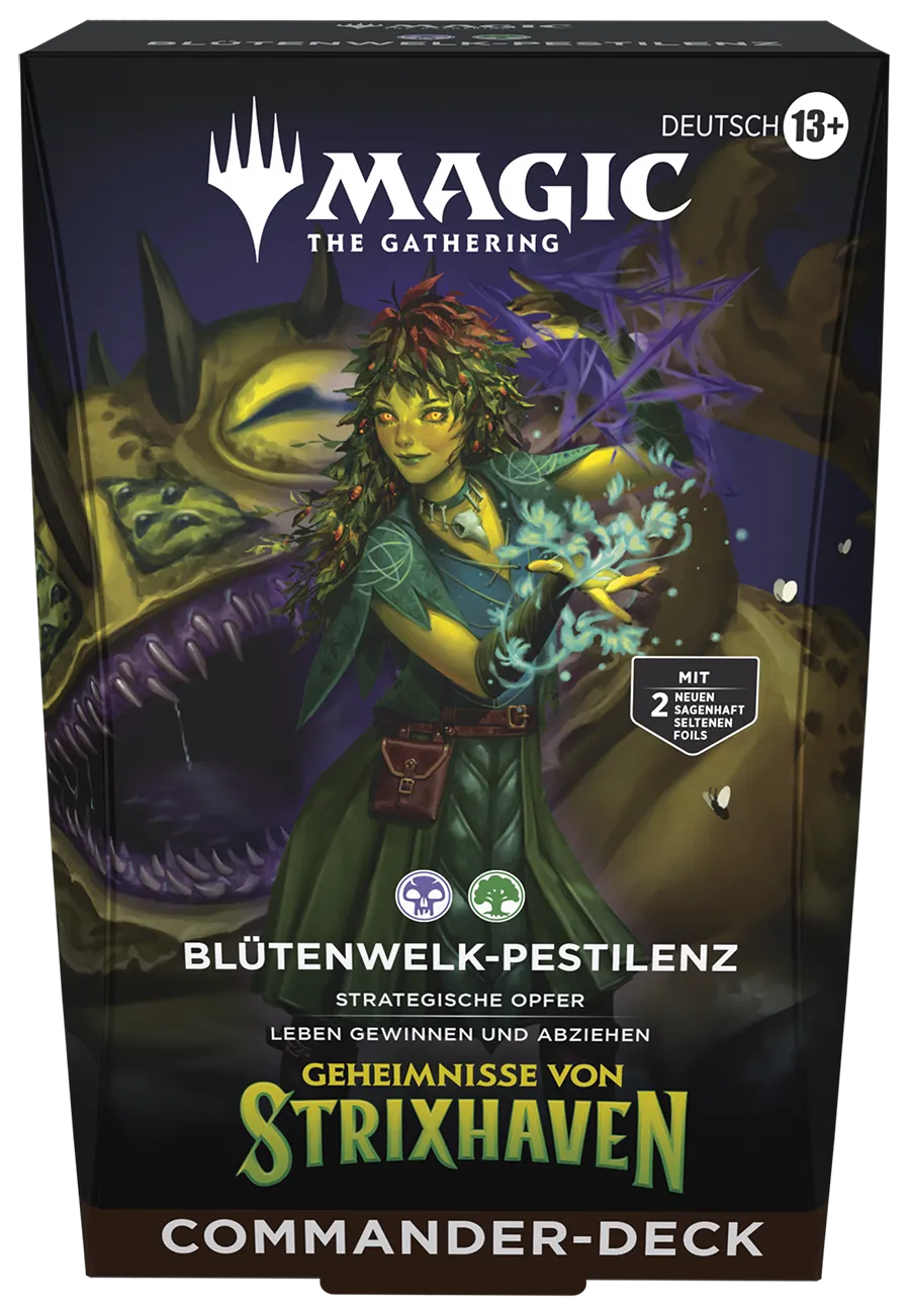 Magic the Gathering - Geheimnisse von Strixhaven - Commander-Deck Blütenwelk-Pestilenz - deutsch