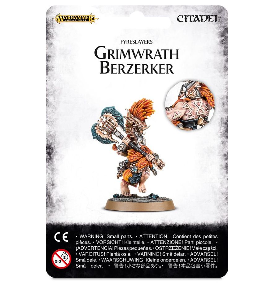 Warhammer Age of Sigmar - Fyreslayers - Grimwrath Berzerker (Mailorder)